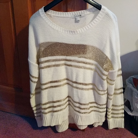 Forever 21 striped sweater - Picture 1 of 3